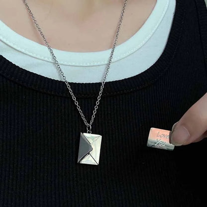 Secret Envelope Necklace