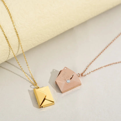 Secret Envelope Necklace