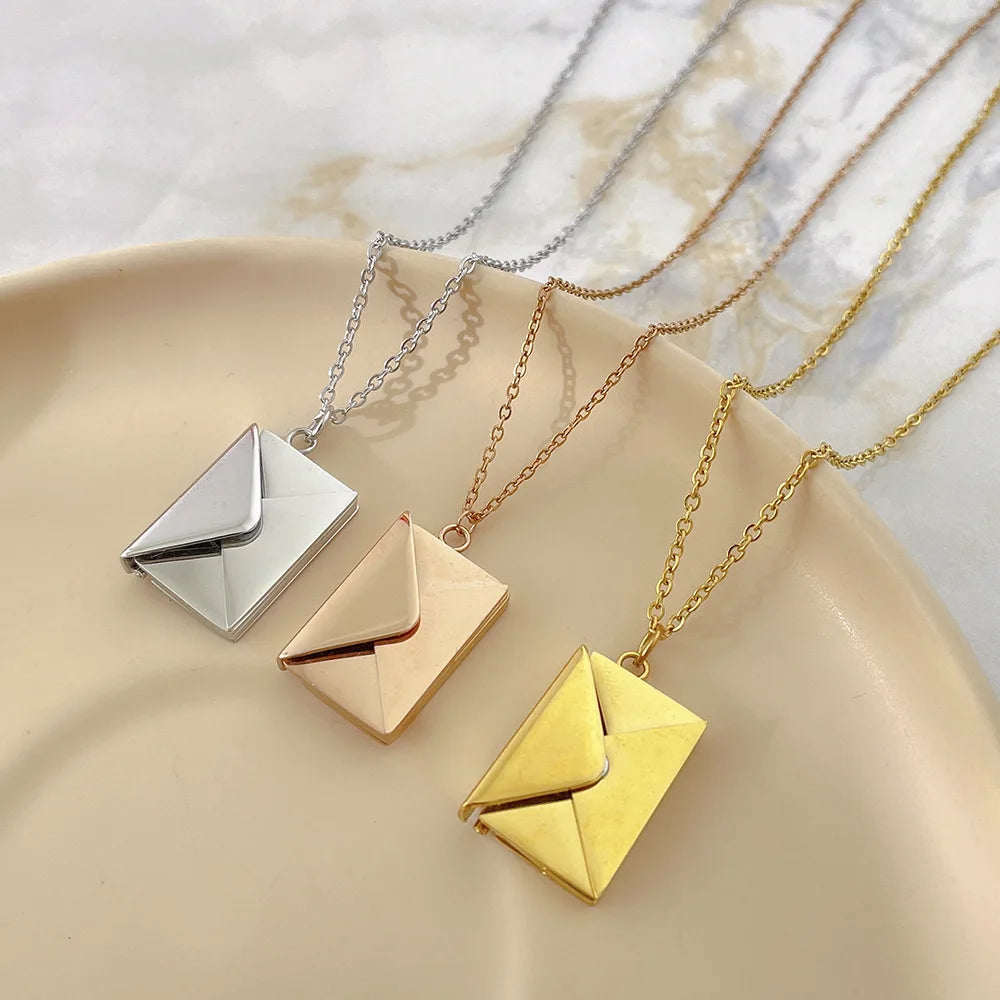 Secret Envelope Necklace