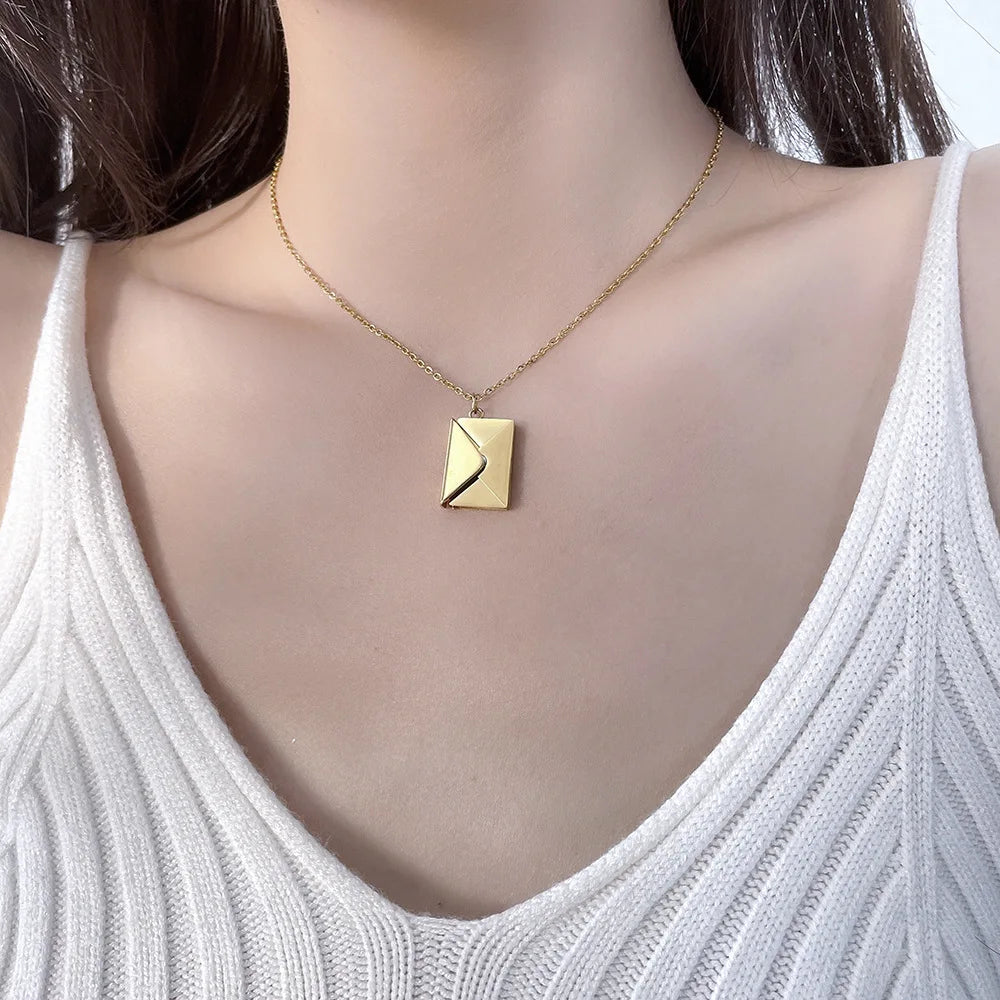 Secret Envelope Necklace