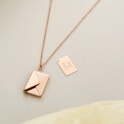 Secret Envelope Necklace