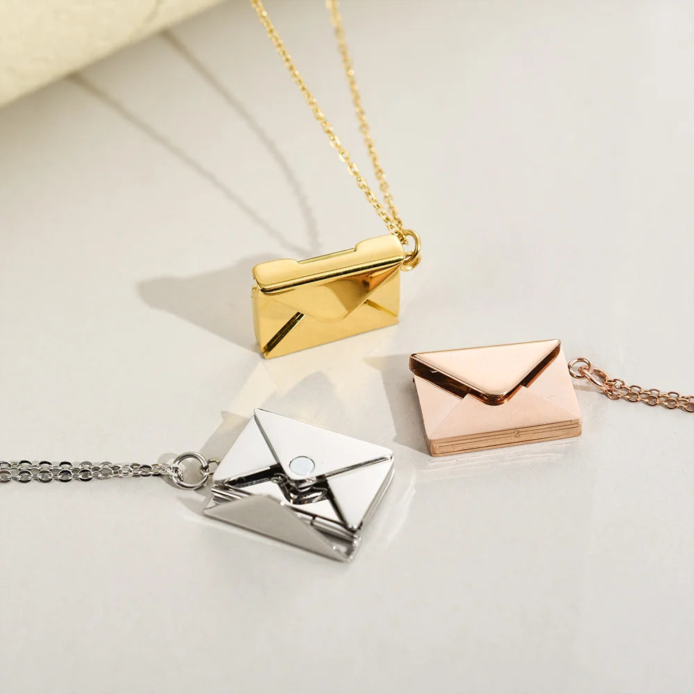 Secret Envelope Necklace