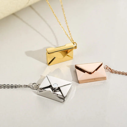 Secret Envelope Necklace