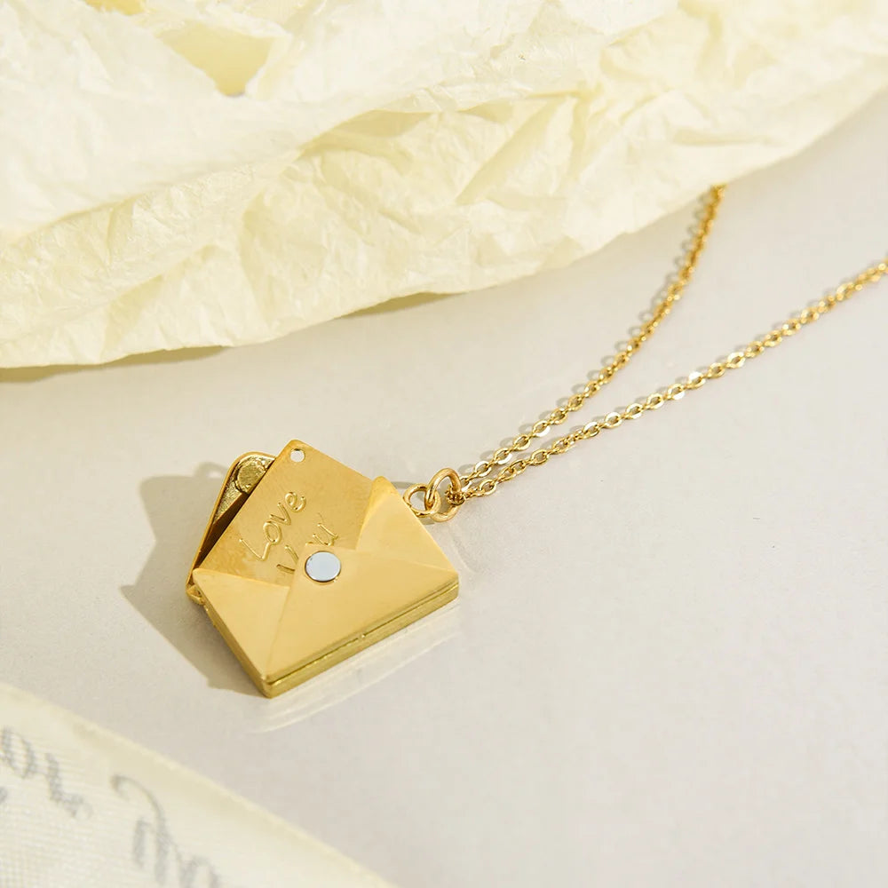 Secret Envelope Necklace