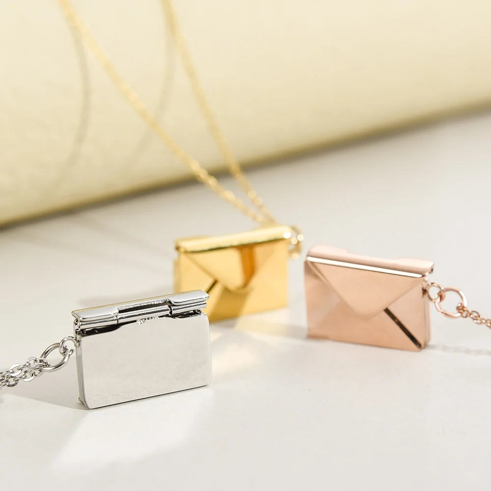 Secret Envelope Necklace